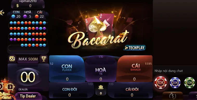 Phân Tích Cơ Chế Trả Thưởng Sảnh Baccarat Livestream Tại ManClub
