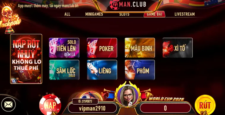 Game Bài ManClub Sân Chơi Đổi Thưởng Đỉnh Cao Uy Tín Nhất Năm 2026