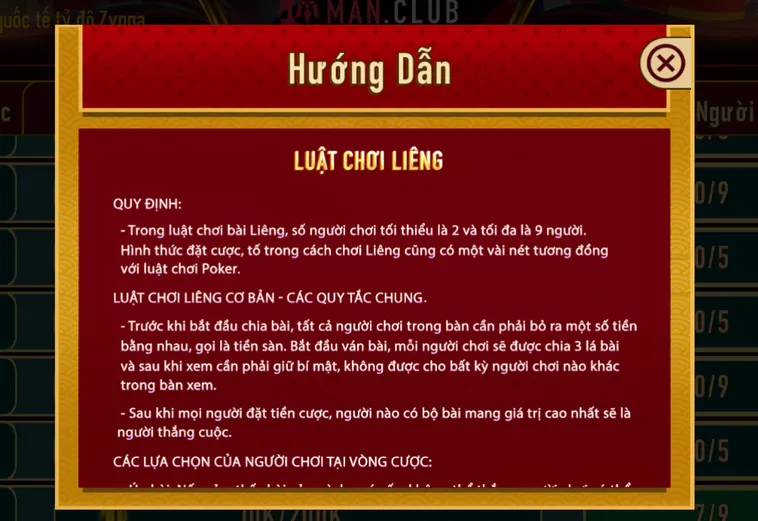 Bí Quyết Chơi Liêng Tại ManClub Quét Sạch Tiền Bàn Cho Anh Em