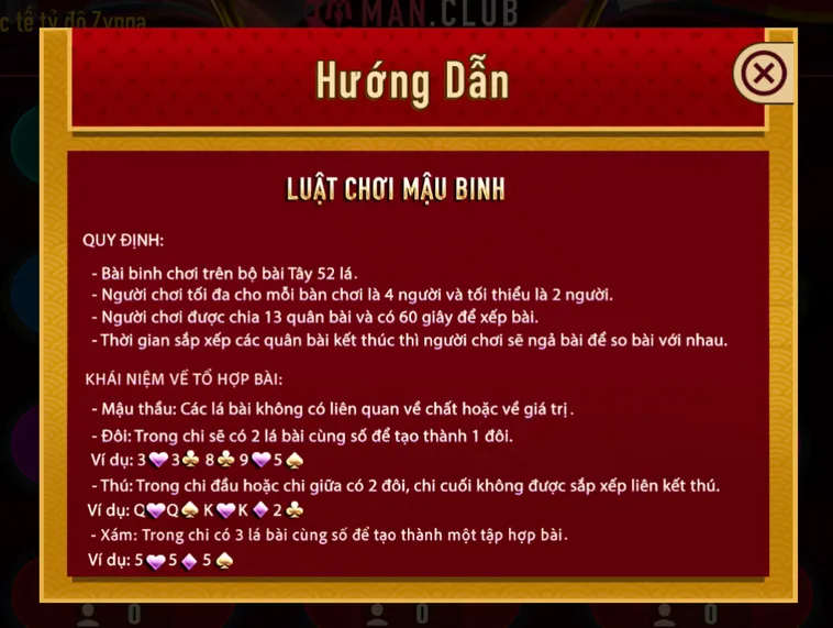 Bí Quyết Chơi Mậu Binh Tại ManClub Săn Tiền Thưởng Khủng Cho Anh Em