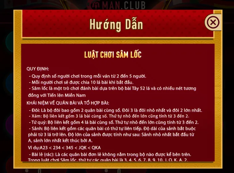 Tuyệt Chiêu Đè Bẹp Đối Thủ Khi Chơi Sâm Lốc Solo Tại ManClub Bất Bại